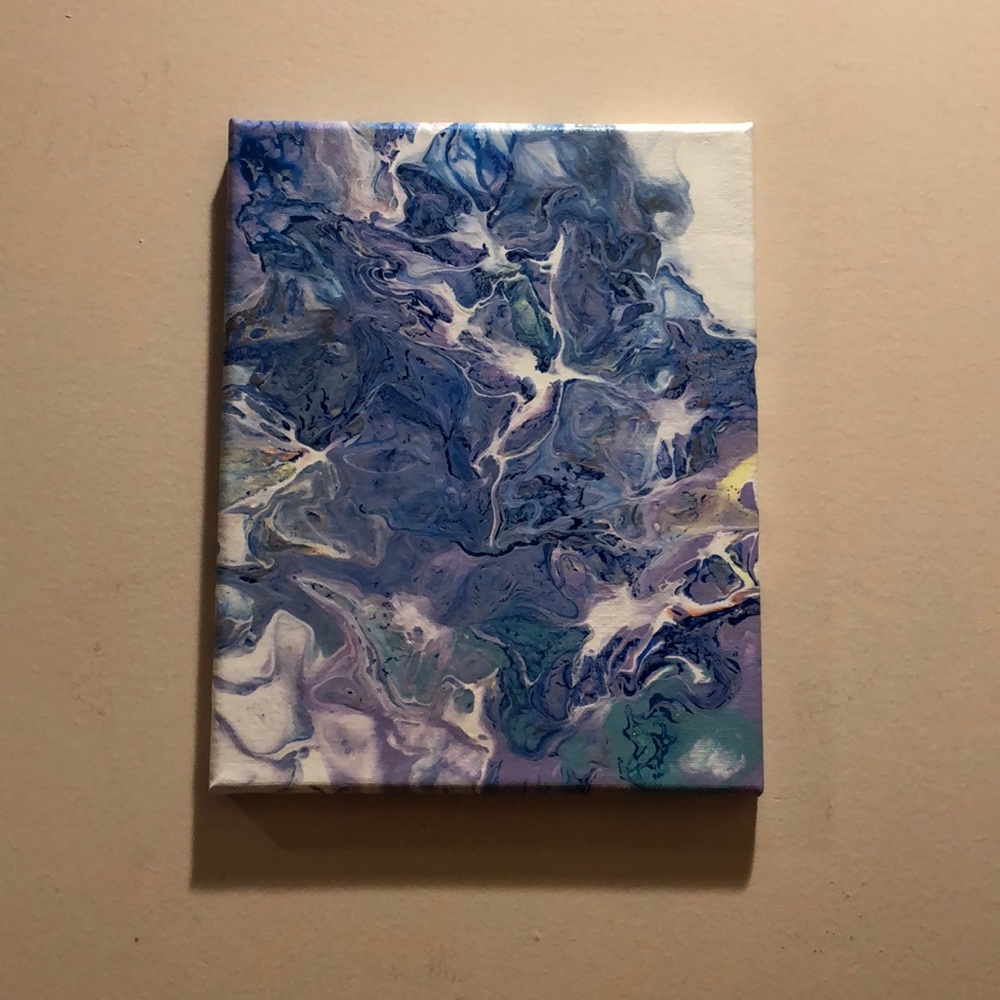 One of the kind Acrylic Painting - Ocean Breeze - Picture 4 of 5